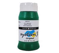 Daler Rowney Peinture Acrylique Système 3, Bouteille 500 ml, 45 Couleurs
