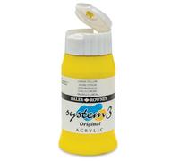 Daler Rowney Peinture acrylique Système 3 Jaune de citron (651) 500 ml