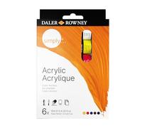 Set 6 X 12 Ml Simply Acrylique
