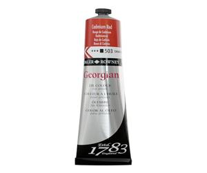 Daler Rowney SG Education GOC 111225503 Georgian Couleurs à l'huile, tube de 225 ml, cadmium Rouge