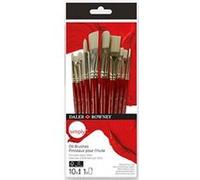 Daler Rowney Simply - Set 10 pinceaux pour l'huile