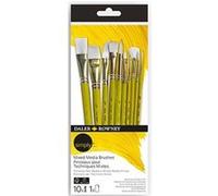 Daler Rowney Simply - Set 10 pinceaux pour techniques mixtes assortiment 1