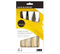 Daler Rowney Simply - Set 4 couteaux à peindre
