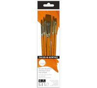 Daler Rowney Simply - Set 5 pinceaux pour l'acrylique assortiment 1