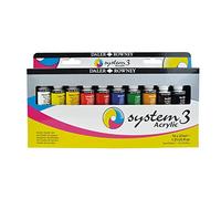 Daler-Rowney System3 Couleurs acryliques Studio Set, 10 x 37 ml