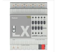 DALI-Aktor, 4 canaux, compatible KNX et DALI-2, pour un maximum de 30 appareils par canal