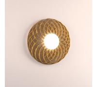 Dalia Led Ceiling Lamp 3000K Dimm Gx53 Polilux Gold D60 Italy