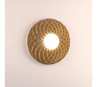 Dalia Led Ceiling Light 3000K Gx53 Polilux Gold D100 Italy