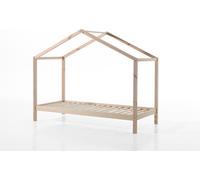 Dallas 3 Lit de maison 90 x 200 cm Surface de couchage, Naturel