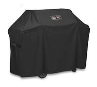 DallasCover 7130 Housse de Barbecue pour Barbecue Weber Genesis II 3 brûleurs et Genesis série 300 (par Rapport au 7130), 147,3 x 112,4 cm, Robuste, imperméable et résistante aux intempéries