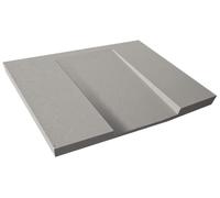 Dalle Béton pour Groupe Extérieur de Climatisation & PAC - Support Professionnel 60 × 100 cm - Conforme DTU 65.16