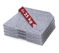 Dalle de granit,50 x 50 x 4 cm,25 kg,lot de 1