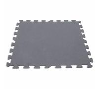 Intex Pools Tapis de sol pour piscines 29084 – Lot 8 dalles mousse 50 x 50 cm Gris