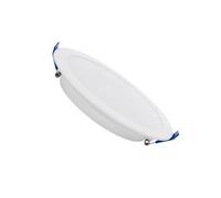 Dalle LED 12W Ronde SOLID Coupe Ø 140-160 mm 6500K Non Dimmable Blanc froid