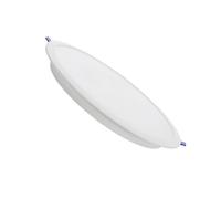 Ledkia Dalle LED ronde SOLID - Blanc