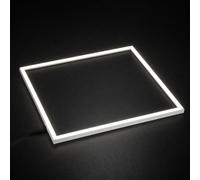 Dalle LED Cadre Lumineux 60x60 40W DALI - Blanc - Blanc Neutre 4000K - 5500K