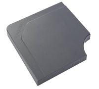 Dalle pour parasol ""Stacio"" ardoise 25kg en béton - Hespéride