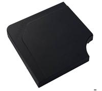 Dalle pour parasol ""Stacio"" noir 15kg en béton - Hespéride
