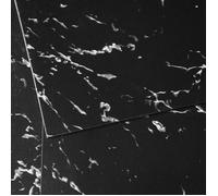 Dalle Vinyle Adhésive Uimoso 1,5mm Marbre Noir 30,5x30,5cm - 50 Pcs - Revêtement de Sol Imperméable DIY