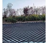 Dalles de 5 cm (2 po) - Stabilisateur de sol alvéolaire pour allées, trottoirs et stationnements - 1 x 8 m (3,3 x 26 pi) - Idéal pour les zones argileuses humides et les fondations en gravie