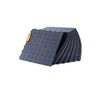 VEVOR Dalles de garage emboîtables, lot de 25, revêtement de sol garage en PP, 305 x 305 x 13,4 mm, texture double face antidérapante, pour garages, sous-sols, ateliers de réparation, gris graphite