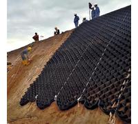 Dalles de gravier pour allées et chemins piétonniers - Durables et antidérapantes avec trous de drainage, faciles à découper pour l'aménagement paysager et les pentes (3 x 8 m / 10 pi x 20 p