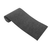 Dalles de Moquette Antidérapantes à Découper, Rouleau Gris Foncé | Usage Intérieur et Extérieur, Pose Autocollante, Polypropylène, Format 15,75x118,11 Pouces