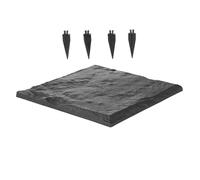Dalles de Pas - DUOKU - CP25-16H - 16 PCS - 39 5x39 5 cm - Aspect Pierre en Résine