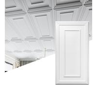 Dalles de plafond suspendues, 120x60 cm, blanches, lot de 12