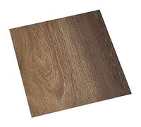 Dalles de plancher autoadhésives 20 pcs PVC 1,86 m² marron