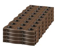 Dalles de potager Maxi - GARANTIA - Set de 4 - Résistance maximale - Sécurité antidérapante - Modularité