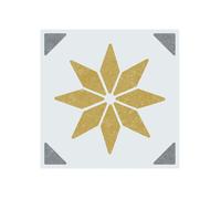Dalles Murales Adhésives Wall Tiles Alia Or 15.25x15.25cm Boite De 6 - Dc-fix