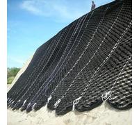 Dalles perméables pour grandes pentes (3 pi / 6,5 pi / 10 pi / 13 pi / 16,5 pi) adaptées à la terre, au sable, au béton et à l'herbe - Faciles à couper et à installer (5 x 8 m / 16,5 x 26 pi