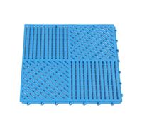 Dalles pour pont à encastrer - de sol pour pont modulaire, carreaux de sol avec drainage antidérapant, 30 x 30 cm, revêtement de sol modulaire doux pour intérieur