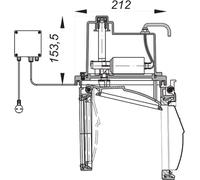 Dallmer Kit de transformation Stausafe RS en F DN 150