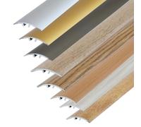 Dalsys 90cm Profilé de Transition 50mm à Visser Aluminium Argent Matériel de Fixation Inclus