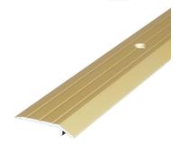 Dalsys Profilé de transition, à visser 90cm x 30mm Or aluminium | Profil de compensation de hauteur, barre de seuil de porte, bande de jonction de sol, profil d'adaptation stratifié