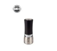 Peugeot Moulin à sel électrique Daman Z u'Select 16 cm, 6 réglages, Noir irisé