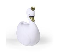 DAME BLANCHE - Veilleuse cygne blanc Blanc lumineux
