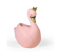 DAME BLANCHE - Veilleuse cygne rose Rose