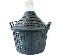 Dame-Jeanne Bonbonne en Verre, Entourage Plastique, 5L
