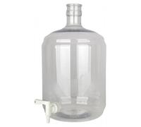 Dame-jeanne, Bouteille de fermentation PET 12 litres avec robinet 5/16-7/16