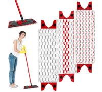 DAMIII Lot de 3 housses de rechange en microfibre | Housse pour balai Vileda Ultramax/UltraMax Plus/Easy Wring UltraMax, facile à fixer, pour enlever toutes les taches du sol
