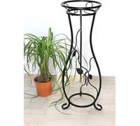 DanDiBo Colonne à fleurs Métal Noir 90 cm Support à fleurs KW405 Colonne à plantes Support à plantes Tabouret à fleurs