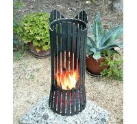 DanDiBo Colonne de feu Jardin Albero Corbeille de feu Bol de feu 60 cm métal Colonne de feu
