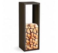 DanDiBo Étagère intérieure en métal noir 96600 pour bois de chauffage