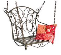 Fauteuil suspendu Métal Jardin 18811 Balançoire suspendue Balançoire de jardin Balançoire hollywoodienne