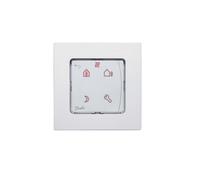 Danfoss 088U1020 Thermostat d'ambiance encastré Icon(TM) version programmable, encastré