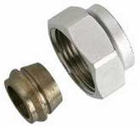 Raccord à compression Danfoss pour tubes en acier et en cuivre G 3/4" (013G4125)