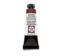 DANIEL SMITH 284600086 Tube de peinture aquarelle extra fine 15 ml, quinacridone, orange brûlé